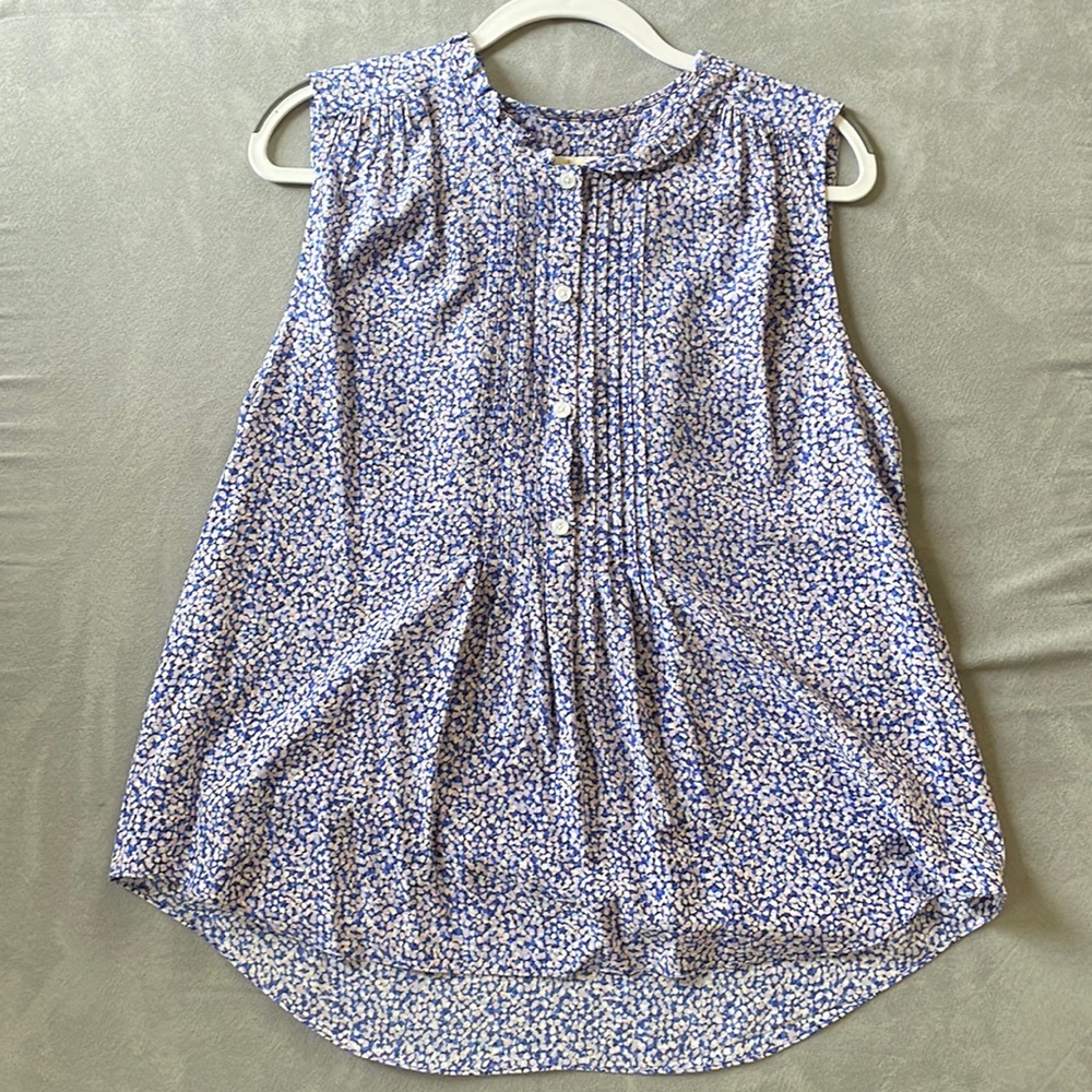 ✨ kate spade floral sleeveless top